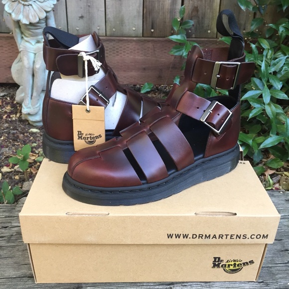 NWB Dr. Martens Geraldo Charro Brando Sandals NEW - Picture 3 of 5